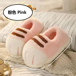 New Tiger Paw Slippers Woman Men Winter Furry Booties Women's Fuzzy Home Shoes Size 44 45 Girls Chrismas Slippers Drop Shipping