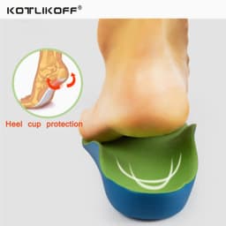 KOTLIKOFF Children's Orthopedic Shoes Insoles For Feet Flat Foot Arch Support Kids Orthopedic Products Shoes Sole Insert