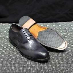Classic Men's Oxfords Genuine Leather Handmade Wingtip Office Business Dress Shoes for Men Lace-Up Wedding Party Formal Footwear