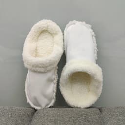 1 Pair Winter Warm Shoe Cover Inserts Replacement Fur Insoles Removable Soft Thickened Shoes Liners Plush Cover Accessories