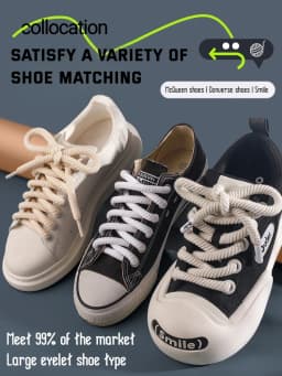 1Pair Round Shoelaces for Shoes 10mm Thick Shoelace Running Sneakers Laces 100/120/140/160CM Quality Rope Shoe Laces