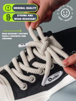 1Pair Round Shoelaces for Shoes 10mm Thick Shoelace Running Sneakers Laces 100/120/140/160CM Quality Rope Shoe Laces