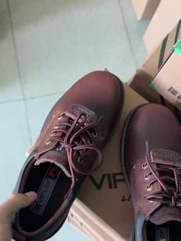 Men Brown Shoes Casual Genuime Leather British Style Shoes Oxford Bottomed Lace-up Work Shoes Low Help Male Boots