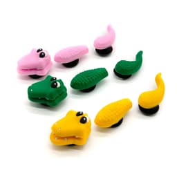 3pcs A Set Shoe Decorations Novelty Pvc 3d Dragon Style Garden Shoes Accessories Shoes Charm Ornaments Kids Gift Charm Ornaments