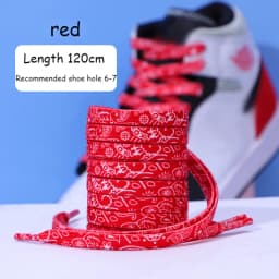 Cashew Flowers Shoelaces for Sneakers Women Men Flat Blue Hand-painted Sports Casual High Quality Basketball ShoesLaces 1 Pair