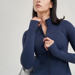TRY TO BN Yoga Long Sleeve Coat Zipper Loose Sports Tops Breathable Sunscreen T Shirt Workout Women Running Gym Clothing Fitness