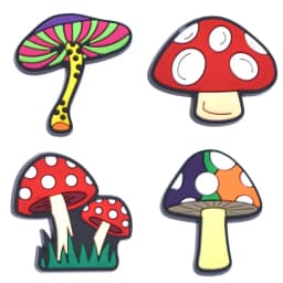 Mushroom Shoe Charms for Crocs Accessories Women Clogs Pins Men Badges Kids Jeans Boy Girls Decorations Buckle Shoes Accessories