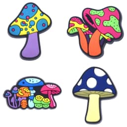 Mushroom Shoe Charms for Crocs Accessories Women Clogs Pins Men Badges Kids Jeans Boy Girls Decorations Buckle Shoes Accessories