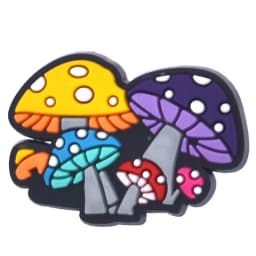 Mushroom Shoe Charms for Crocs Accessories Women Clogs Pins Men Badges Kids Jeans Boy Girls Decorations Buckle Shoes Accessories