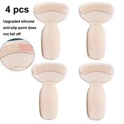 Memory Foam Heel Insoles for Large Sports Shoes Women High Heels Inserts Adjustable Size Antiwear Foot Pain Relief Cushion Pads