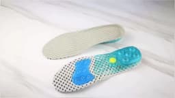 EVA Spring silicone Insole Orthotic Arch Support Sport Non-slip Shock-Absorbantin Breathable Deodorant Cushion Insoles Sole Pads