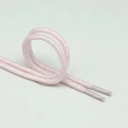 New Round Colorful Shoelaces Glitter White Shoelaces of sneakers Metallic Shiny gold silver Flat shoe laces sports running Lace