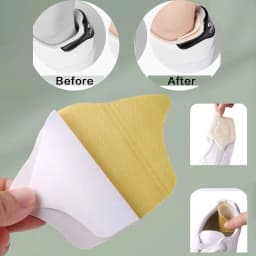 4pcs Insoles Patch Heel Pads for Sport Shoes Pain Relief Antiwear Feet Pad Protector Back Sticker Adjustable Size Cushion Insole