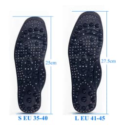 Magnetic Therapy Insoles Enhanced Upgrade 68 Magnets Advanced Foot Acupressure Shoe Pads Massage Slimming Insoles Unisex