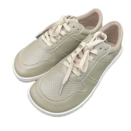 Tipsietoes 2025 Barefoot Genuine Leather Sneaker For Women Men Flat Soft Zero Drop Sole Wider Toe Box Flexible Light Weight