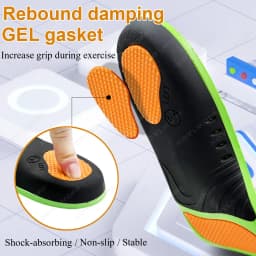 High Arch Support Insoles Orthopedic Shoes Sole Insoles For Feet Hard Arch Support Sports Shoes Insert Increase Size EU35-48