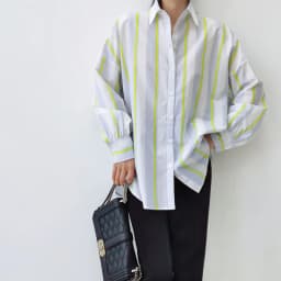 BirdTree,16MM 27.7% Real Silk Elegant Shirt, Women Striped Long Sleeve,OL Fashion Casual Blouses, 2026 Spring New T44985QM