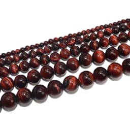 Natural Stone Red Tiger Eye Agates Round Loose Beads 4 6 8 10 12 MM Pick Size For Jewelry Making Charm DIY Bracelet Necklace
