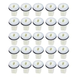 30Pcs Car Auto Fasteners Trunk Trim #8 Screw Grommet Clips Rivet Fastener Nut MU480034 For Mitsubishi Eclipse