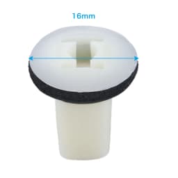 30Pcs Car Auto Fasteners Trunk Trim #8 Screw Grommet Clips Rivet Fastener Nut MU480034 For Mitsubishi Eclipse