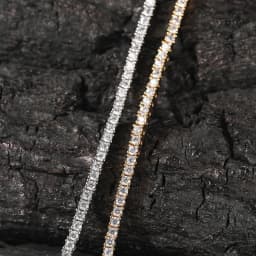 UWIN 2mm Tennis Chain Bracelet Round Cut Micro Bling Bling Cubic Zirconia Fashion Hiphop Men Women Bracelets Jewelry