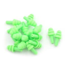 10 Pairs Spiral Waterproof Silicone Ear Plugs Anti Noise Snoring Earplugs Comfortable For Sleeping Noise Reduction Accessory