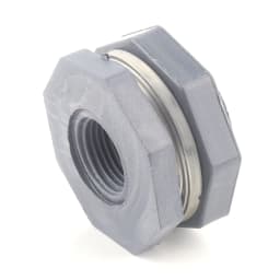 1PCS PVC 1/2"3/4"1"Water Tank Connector Drain Pipe Accessories Aquarium Joints Water Pipe Fittings Thread Adaptor Tank Bulkhead