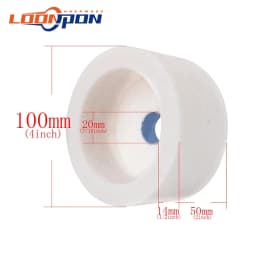 Ceramic Grinding Cup Corundum 4inch/5inch/6inch Abrasive Cup for Polishing Grinding Marble Metals Ceramics 1Pc