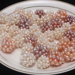 1pc 13-17mm Braided Jewelry Pearl Beads White Purple Baroque Flower Pearl Natural Freshwater Pearl Beads DIY for Necklace Female