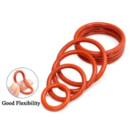 10Pcs VMQ Silicone Ring Gasket CS 2mm OD 5 ~ 90mm O Ring Rubber Seal Pressure Cooker Food High Temperature Gaskets