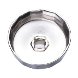 14 Flutes 901 Cap Oil Filter Wrench 1/2' Square Drive Oil Filter Removel Tools Filter Socket Wrench Spanner Hand Tool 64-65mm
