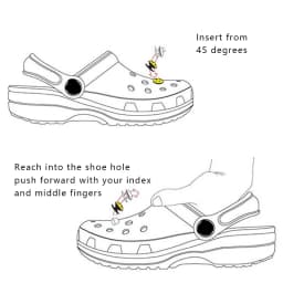 1 Pcs Letter Shoe Charms for Clog Sandals Shoe Decoration Number Alphabet Characters DIY Shoes Charm Pins for Boy Girl Men Women
