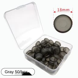 Fromthenon 30/50pcs Disc Binding Discs for Discbound Notebook Mushroom Hole Planner Scrapbooking Rings Office School Stationery