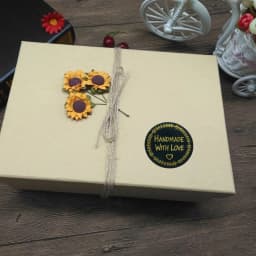 500pcs Handmade with Love Stickers Baking Label Wedding Sticker Party Label Decoration Envelope Seal Stationery Black Sticker