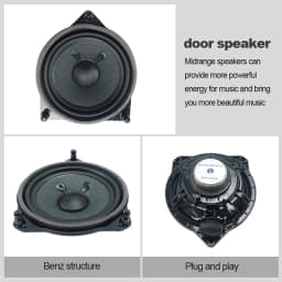 4 Inch Door Panel Midrange Speaker for Mercedes Benz GLC C E S Class W205 W213 W222 Loudspeaker Audio Sound Stereo Horn in Car