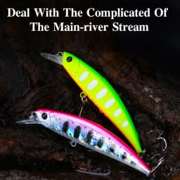 TSURINOYA Fishing Lure Sinking Minnow 80S 12g DW96 8cm Multi-color Rockfish Jerkbait Hard Bait Freshwater Saltwater Wobbler