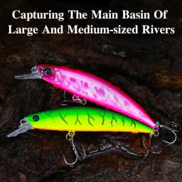 TSURINOYA Fishing Lure Sinking Minnow 80S 12g DW96 8cm Multi-color Rockfish Jerkbait Hard Bait Freshwater Saltwater Wobbler