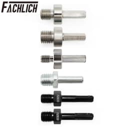 FACHLICH 1pc Adapter Different Connection Converter M14 5/8"-11 M10 Thread to Hex/Round/SDS Shank For Angle Grinder Drill Bits