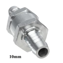 One Way 6/8/10/12/14/16mm 6 Size Valves Aluminium Alloy Fuel Non Return Check Valve One Way Fit Carburettor Wholesale Price