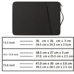 Simple Plush Laptop Case With Anti Drop and Shockproof 13/14/15/15.6 Inch Laptop Liner and Tablet Protective Case 1PC