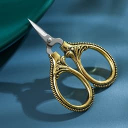 1Pc Mini Stainless Steel Retro Pocket Scissors Antique Thread Cutter Vintage Embroidery Cross Stitch Sewing Tools