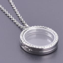 1Pc Trendy Sweet Love Glass Reliquary Photo Locket Pendant Necklaces Goth Heart Cremation Ashes Urn Relicario Collares Jewelry