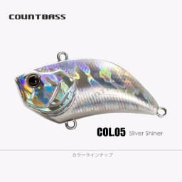 COUNTBASS 55mm 13.5g Vibraiton Rattling Hard Body Fishing Baits Vibe Lure Lipless Crankbait Angler's Fishing Lure