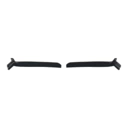 MagicKit ABS Car Front Bumper Spoiler Lip Splitter Trim for Mercedes Benz C-Class C205 W205 A205 2015 2016 2017 2018 Black CAR