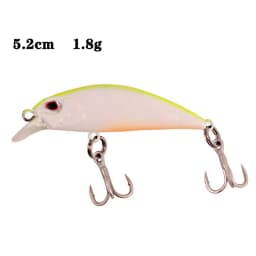 1pcs Mini Minnow Fishing Lures Wobblers 4.5cm 3.5g Sinking Artificial Plastic Hard Bait Crankbait Jerkbait Pesca Bass Tackle