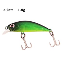 1pcs Mini Minnow Fishing Lures Wobblers 4.5cm 3.5g Sinking Artificial Plastic Hard Bait Crankbait Jerkbait Pesca Bass Tackle