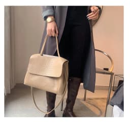 Large capacity PU leather women handbag 2026 tend brand Alligator Pattern shoulder bags ladies crossbody bags Casual Big Totes