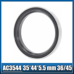 AC3544 AC3344 Bike Headset Bearings 2PCS 35*44*5.5 33*44*6 MM 36/45 Degree Chrome Steel Tapered Upper Lower ACB is44 Bearing Set