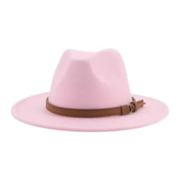 Fedora Hats for Women Men Wide Brim Solid Women Hats Band Belt Classic Formal Dress Khaki Black Winter Hats Sombreros De Mujer