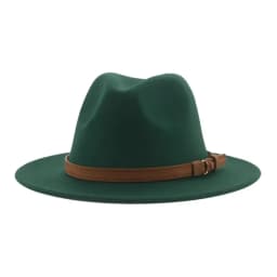 Fedora Hats for Women Men Wide Brim Solid Women Hats Band Belt Classic Formal Dress Khaki Black Winter Hats Sombreros De Mujer